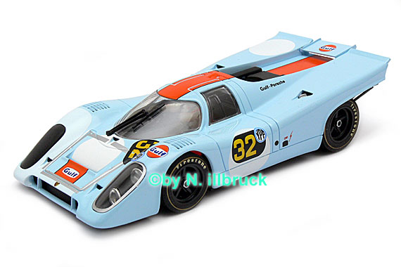 99113 Fly Porsche 917K 1000 Km Buenos Aires 1971 #32 - Gulf - Tribute to Scuderia Hermanos Rodriguez - Pedro Rodriguez